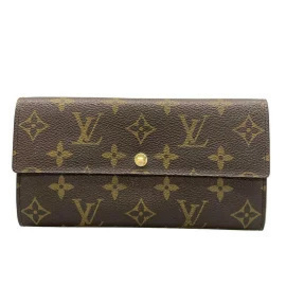 LOUIS VUITTON Portefeuille Sarah Long Wallet